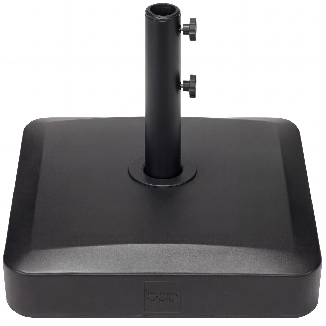 Best Choice Products Fillable Plastic Patio Umbrella Base Stand, Pole Holder w/ Adjustment Knob, Asscher Design